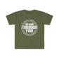Breaking Through You! (Unisex Softstyle T-Shirt)