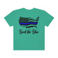 BACK THE BLUE (Unisex Garment-Dyed T-shirt)