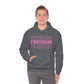 FREEDOM FREEDOM FREEDOM PINK (Unisex Heavy Blend™ Hoodie)