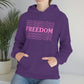 FREEDOM FREEDOM FREEDOM PINK (Unisex Heavy Blend™ Hoodie)